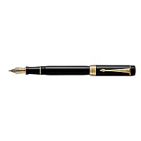 Parker Duofold Black GT Centennial Fountain pen | Appelboom.com